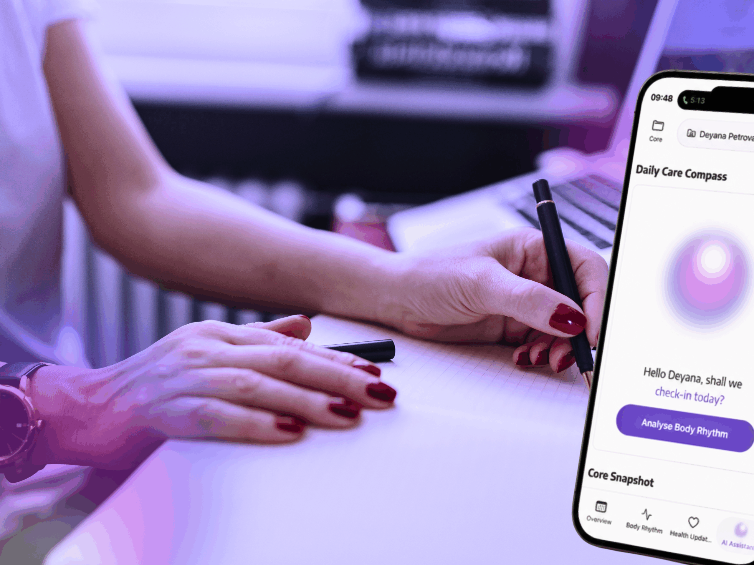 Veraia - digital health assistant, organise your health records